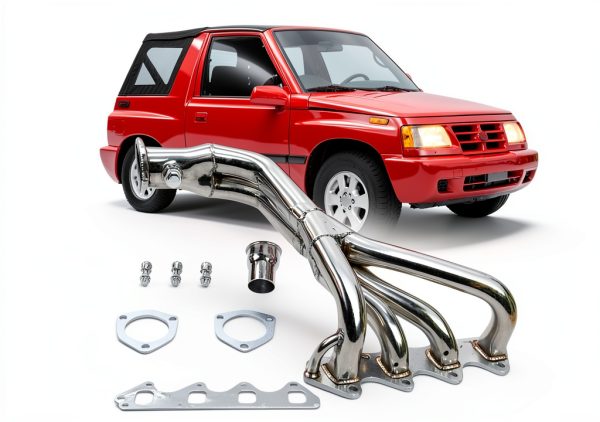 Exhaust Header Knetegd Stainless Steel for Suzuki-0