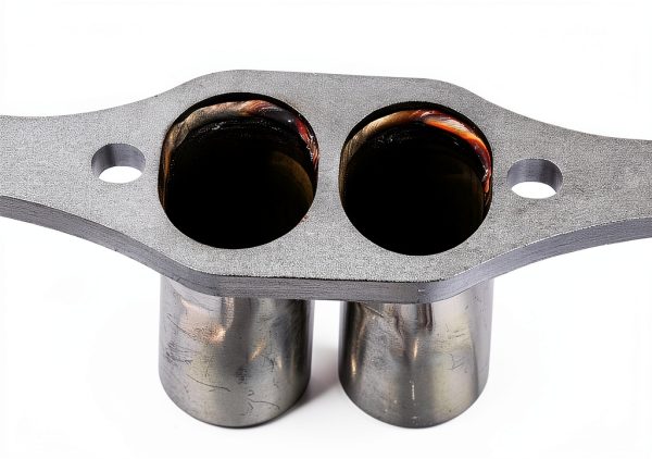 Chevy Small Block Header TEKKOAUTO 304 Stainless-8