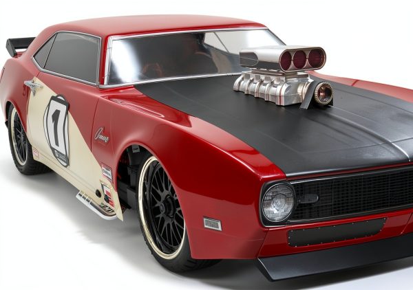 RPM RC Exhaust Header Lightweight Aluminum-2