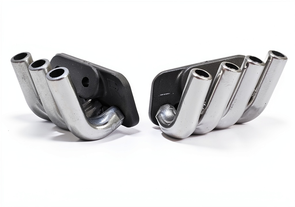RPM RC Exhaust Header installed on a racing car
