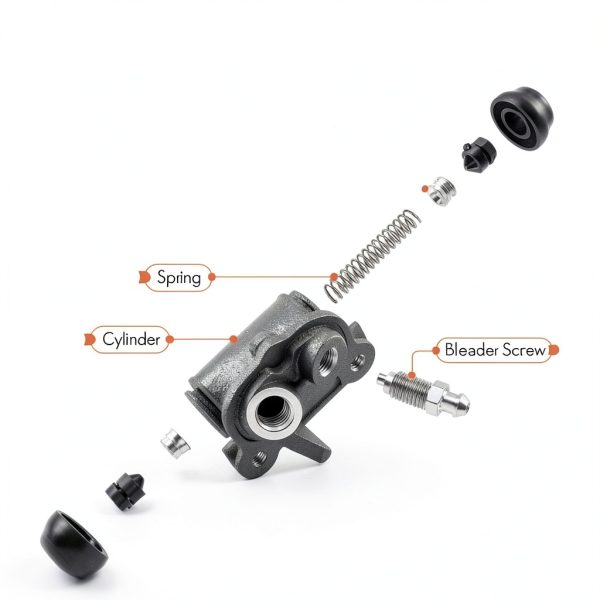 Brake Wheel Cylinder A-Premium Cast Iron Design-4
