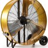 Industrial Drum Fan HiCFM 36" Heavy Duty 20000 CFM Yellow-0