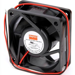 Dayton 2RTH1 Axial Fan 2 3/8 in² 31.5 CFM 24V DC HVAC Circulator-0