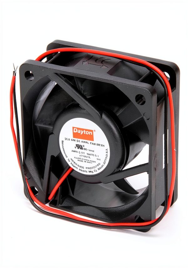 Dayton 2RTH1 Axial Fan 2 3/8 in² 31.5 CFM 24V DC HVAC Circulator-0