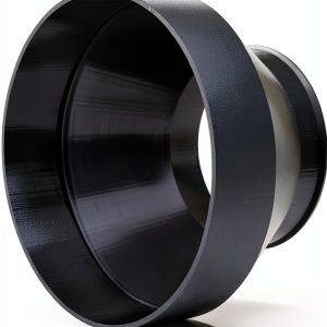 LEAK FREE 6"-4" Reducer Adapter for AC Infinity 6" Fan Premium Plastic-0