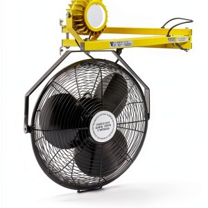 Trilite HEAVY DUTY DOCK LIGHT FAN - FAN ONLY 18" (3-speed fan for loading dock arms)-0