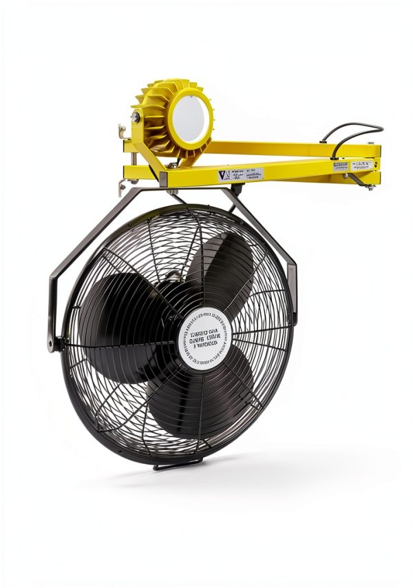 Trilite HEAVY DUTY DOCK LIGHT FAN - FAN ONLY 18" (3-speed fan for loading dock arms)-0
