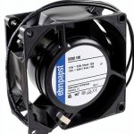 8500VW ebm-papst AC Fan Axial Sleeve Bearing 115V 30dB 79.5x79.5x38mm-0