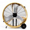 Industrial Drum Fan HiCFM 36" Heavy Duty 20000 CFM Yellow-2