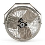 Industrial Wall Mounted Fan by TPI LDF18TE 18 Inch Heavy Duty HVAC Fan-0