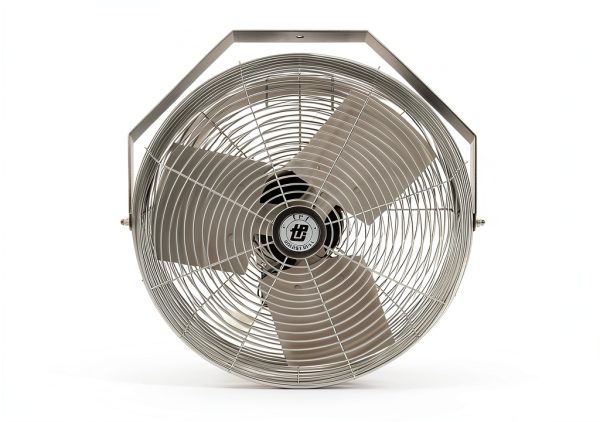 Industrial Wall Mounted Fan by TPI LDF18TE 18 Inch Heavy Duty HVAC Fan-0